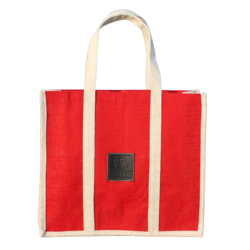 Branded Jute Bag Multicolor